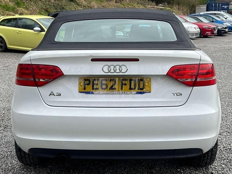 Used Audi A3 Cabriolet Performance 2012 White Cabriolet