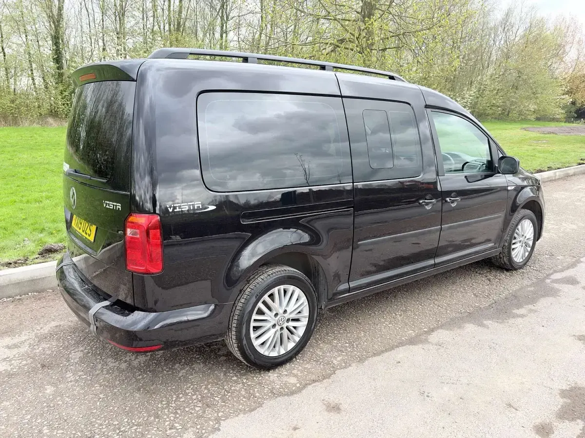 Used VW Caddy Life 122 HP (89 kW) 2019 Black MPV