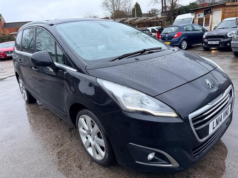 Used Peugeot 5008 Allure 115 HP (84 kW) 2014 Black MPV