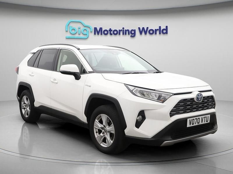 White Used 2020 Toyota RAV4 Hybrid SUV | £19,000 (Super price) - Image 1/4