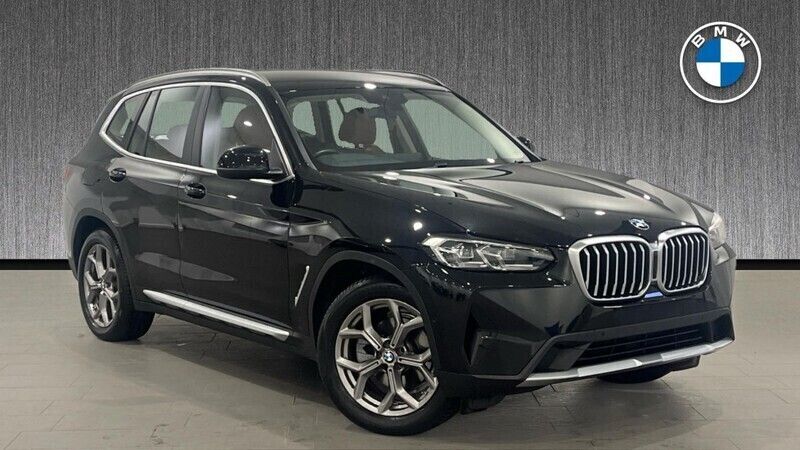 Black Used 2022 BMW X3 xLine SUV | £33,499 (Fair price) - Image 1/4