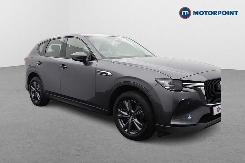 Grey Used 2023 Mazda CX-60 Exclusive-Line SUV | £26,049 (Super price) - Image 1/4