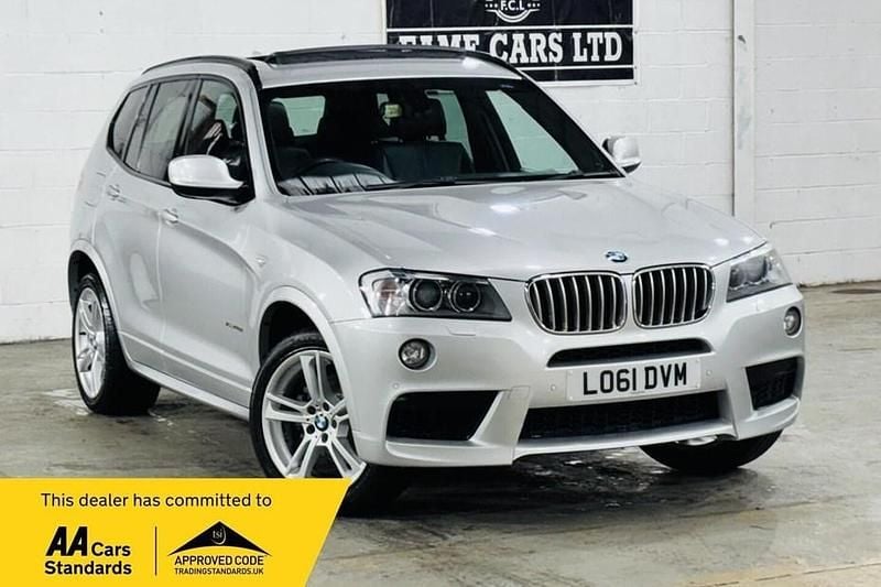 Used BMW X3 M Sport 258 HP (189 kW) 2011 Silver SUV
