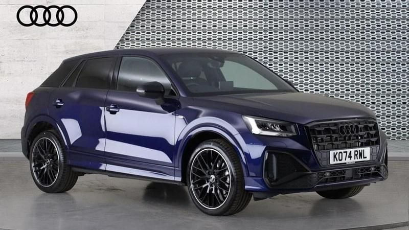 Blue Used 2025 Audi Q2 Black Edition SUV | £29,691 (Expensive) - Image 1/4