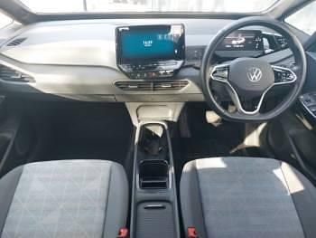 Begagnad VW ID.3 Pro Performance 150 kW (204 HK) 2022 Vit Halvkombi