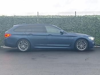 Used BMW 520 M Sport 190 HP (139 kW) 2019 Blue Estate