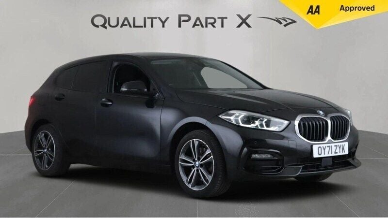 Black Used 2022 BMW 116 Sport Line Hatchback | £16,680 (Super price) - Image 1/4