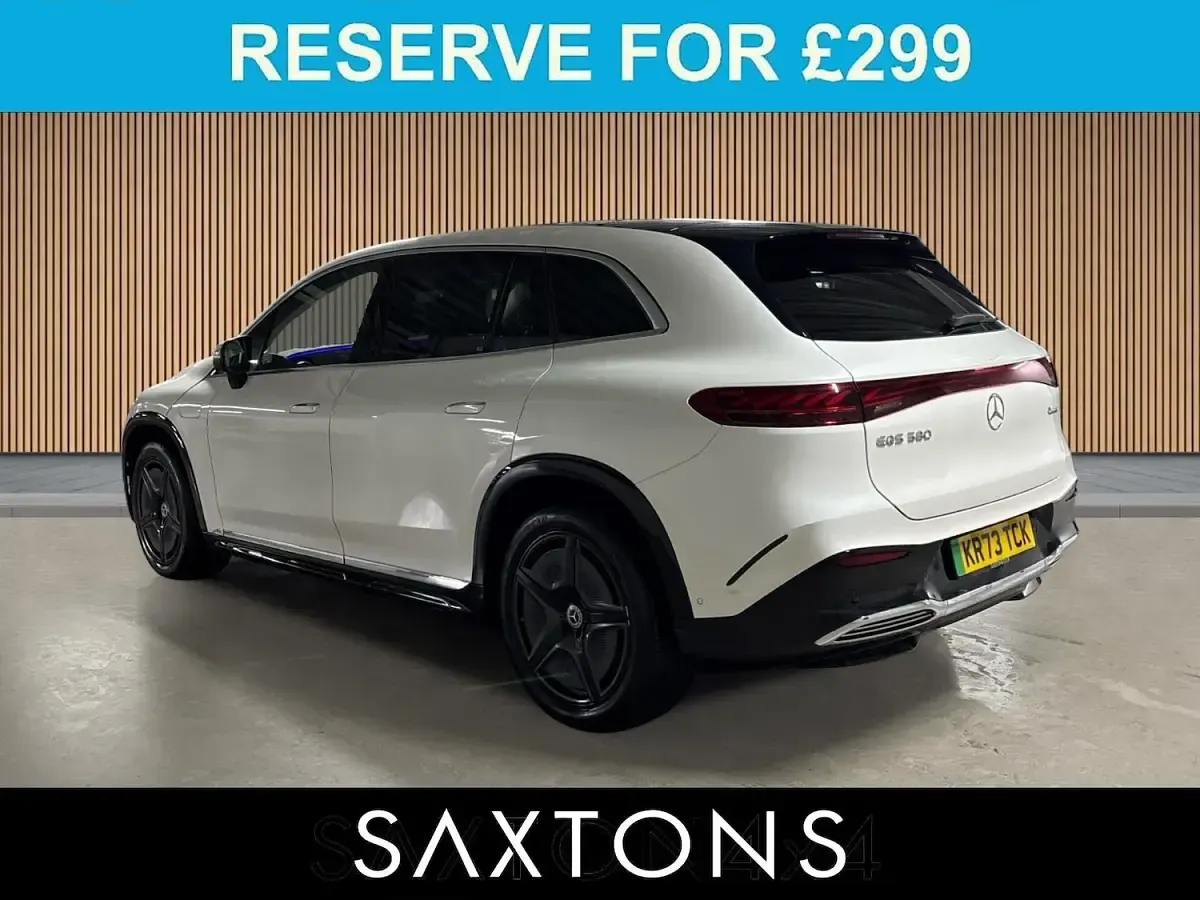 Used Mercedes EQS580 Business 400 kW (544 HP) 2024 Diamond white SUV