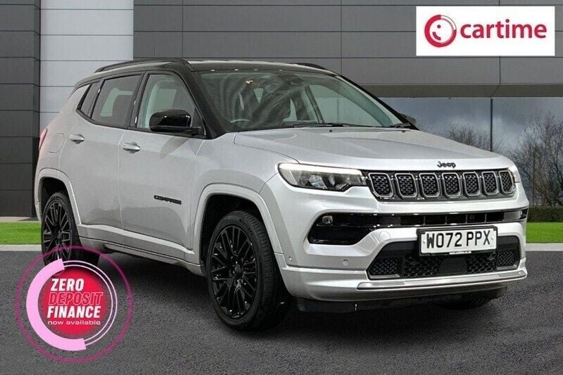 Silver/black Used 2023 Jeep Compass SUV | £17,999 (Fair price) - Image 1/3