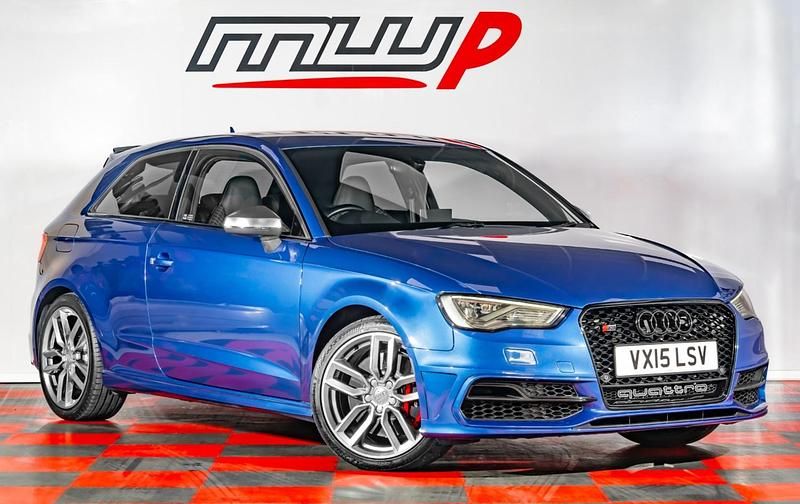 Used Audi S3 Sportback Comfort 300 HP (220 kW) 2015 Blue Hatchback