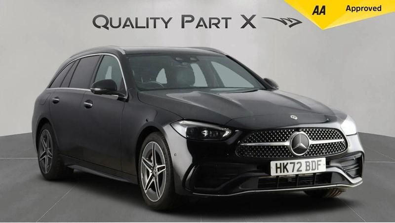 Used Mercedes C300e AMG Line Premium Plus 2023 Black Estate