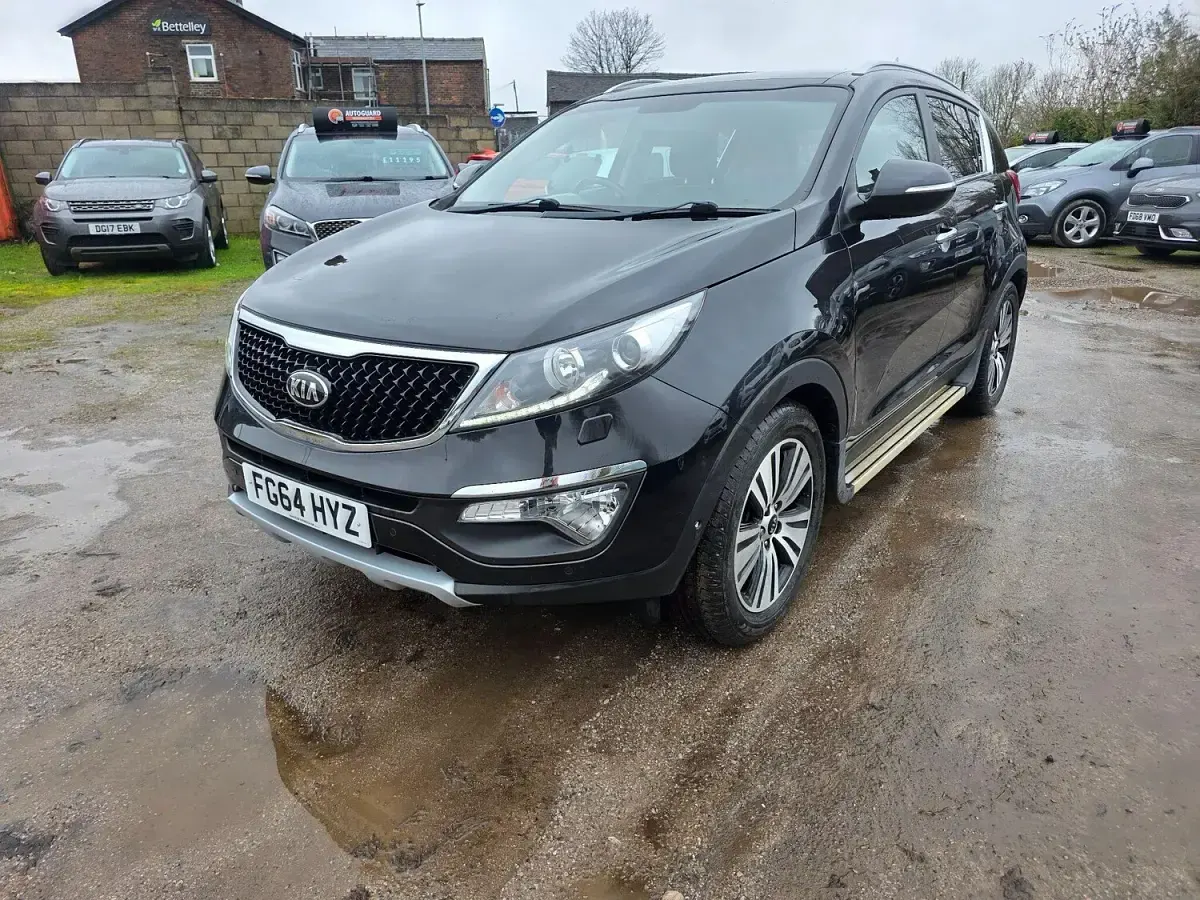 Used Kia Sportage 115 HP (84 kW) 2014 Black SUV