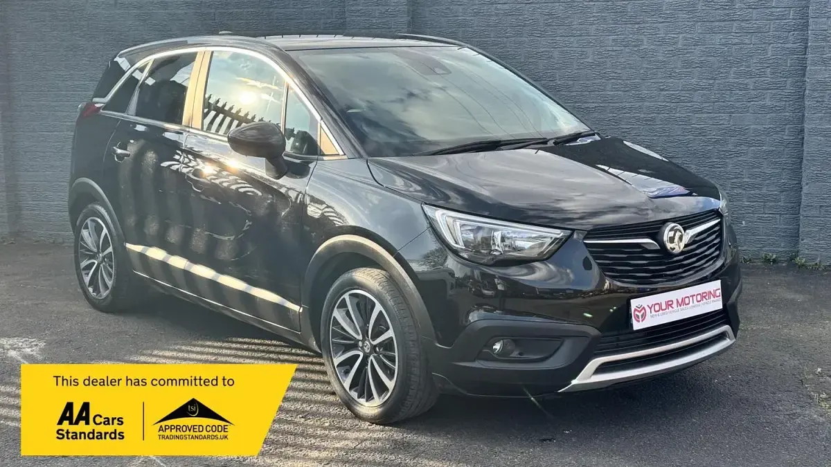 Used Vauxhall Crossland X Elite 83 HP (61 kW) 2018 Black SUV