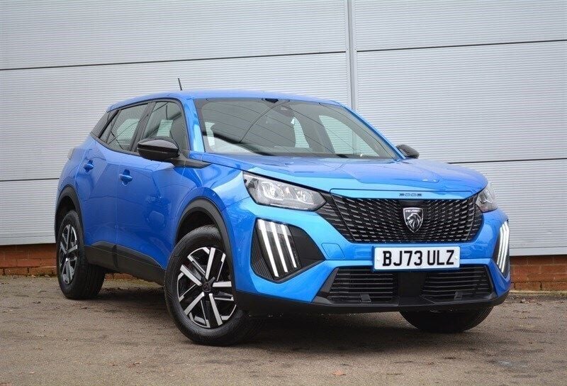 Blue Used 2023 Peugeot 2008 Active SUV | £15,795 (Fair price) - Image 1/4