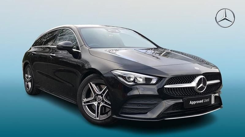 Black Used 2019 Mercedes CLA220 AMG Line Premium Sedan | £20,995 (Fair price) - Image 1/4