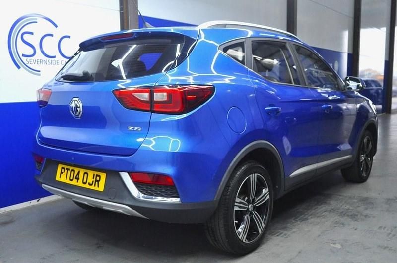 Used MG ZS Exclusive 106 HP (77 kW) 2019 Blue SUV