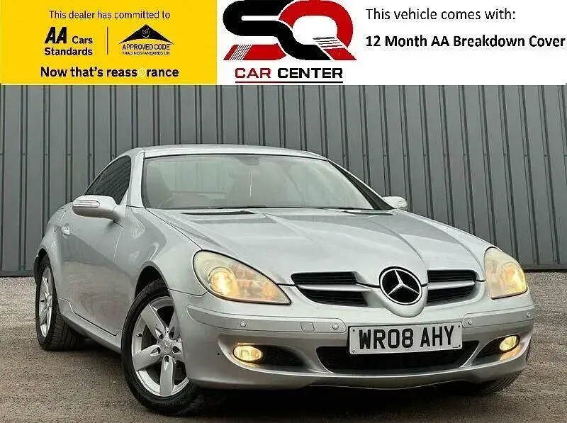 Begagnad Mercedes SLK280 2008 Silver Cab