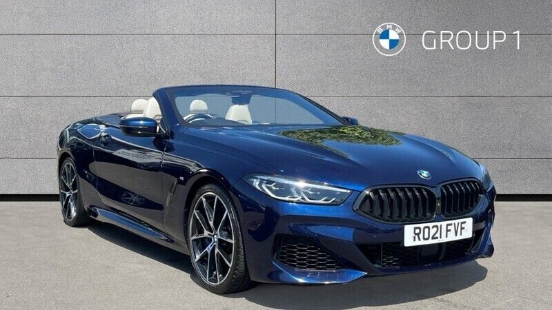 Blue Used 2021 BMW 840 Comfort Edition Coupe | £40,990 (Expensive) - Image 1/4