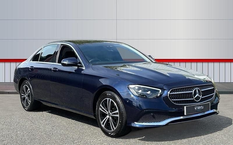 Blue Used 2021 Mercedes E220 Sedan | £27,499 (Fair price) - Image 1/4