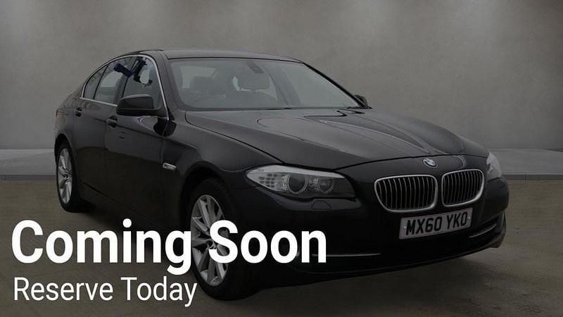 Used BMW 520 Comfort Edition 2010 Black Sedan