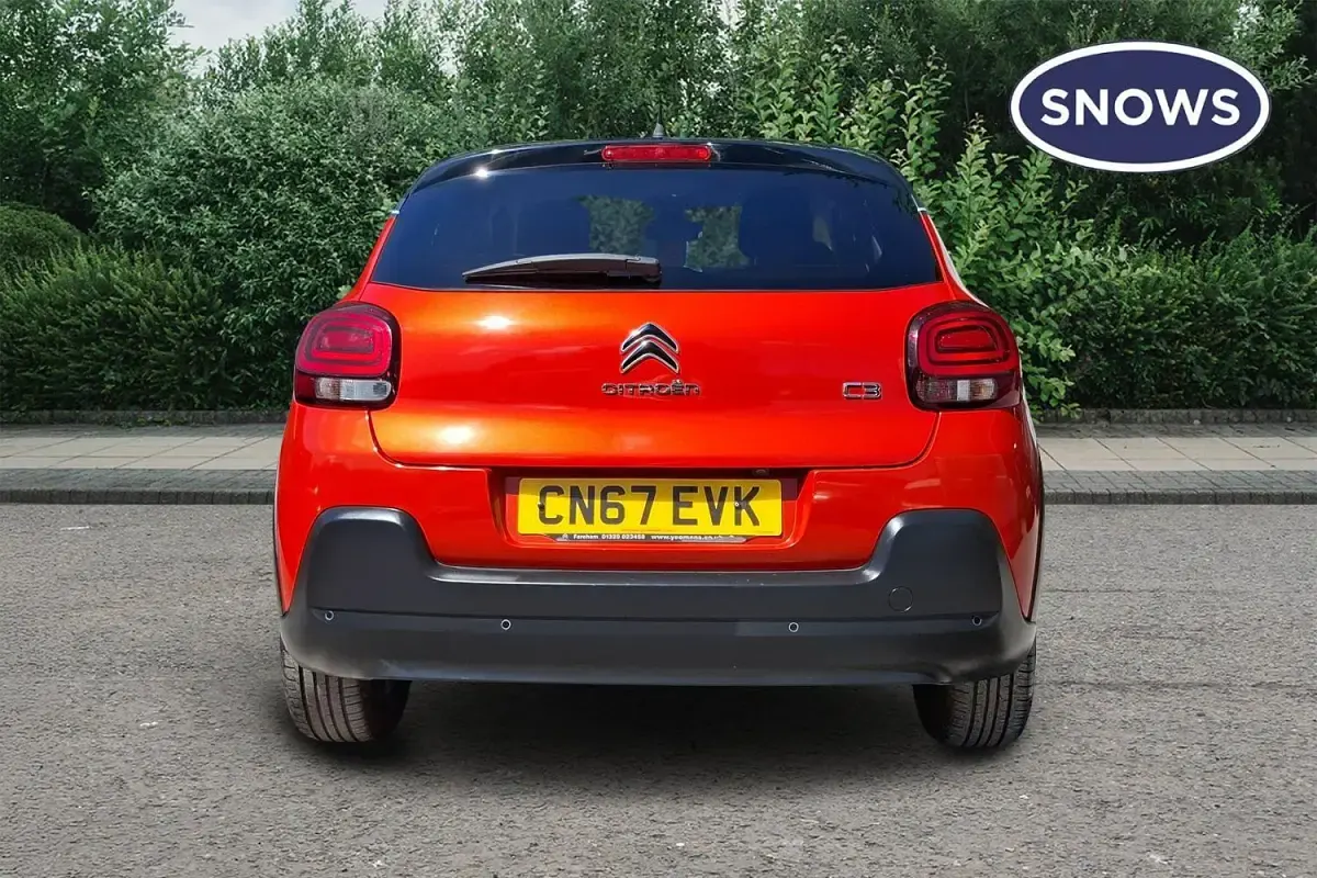Used Citroën C3 Flair 82 HP (60 kW) 2017 Orange Hatchback