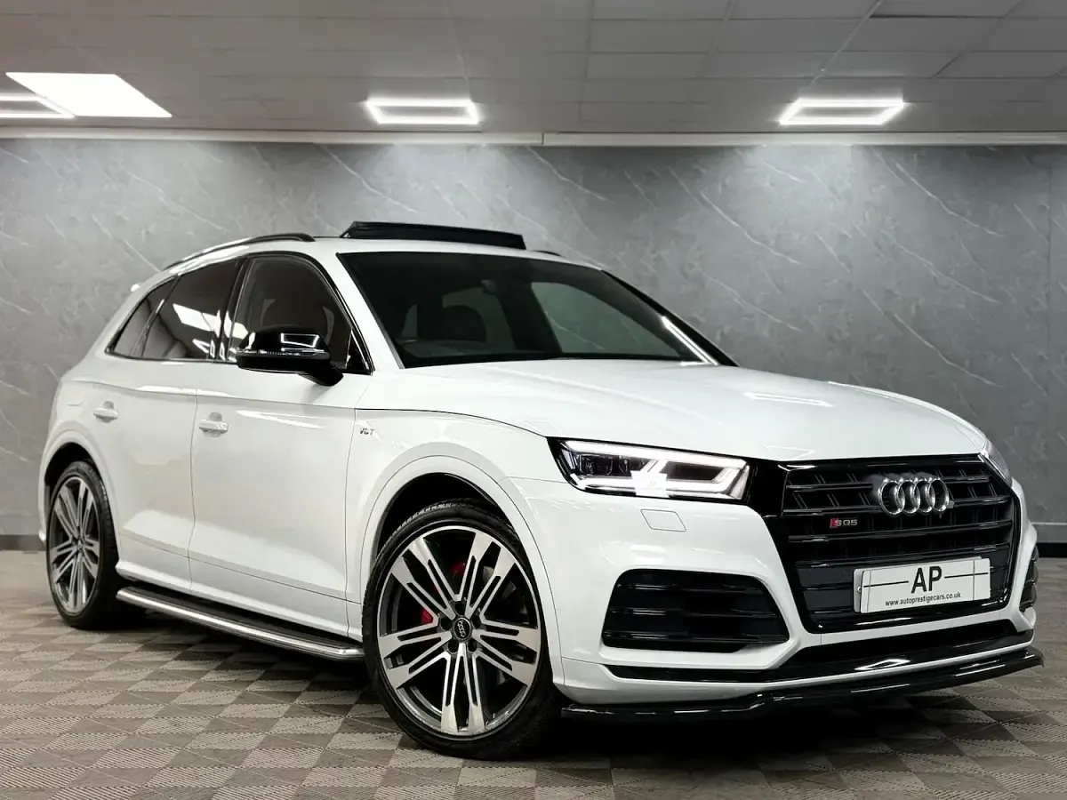 Used Audi SQ5 Black Edition 354 HP (260 kW) 2018 White SUV