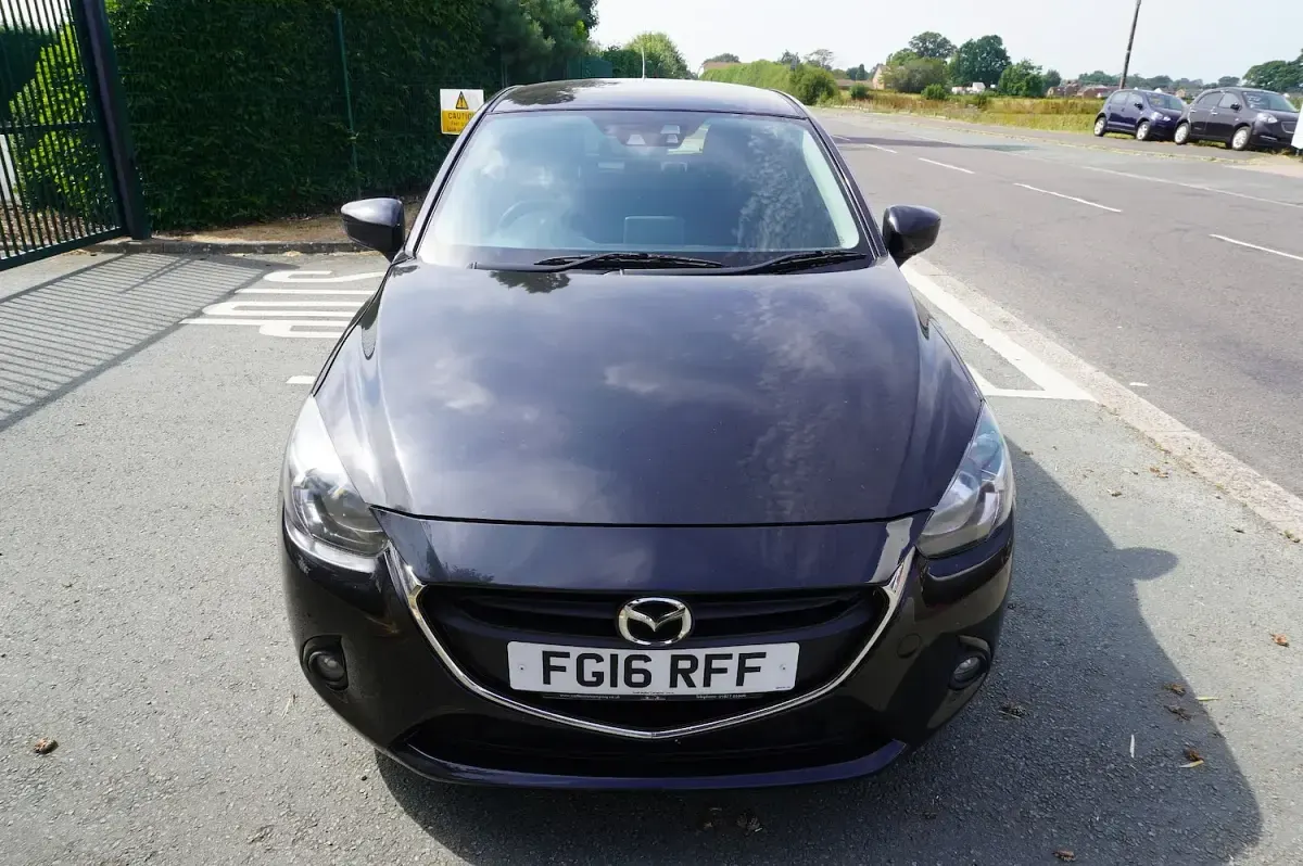 Used Mazda 2 105 HP (77 kW) 2016 Black Hatchback
