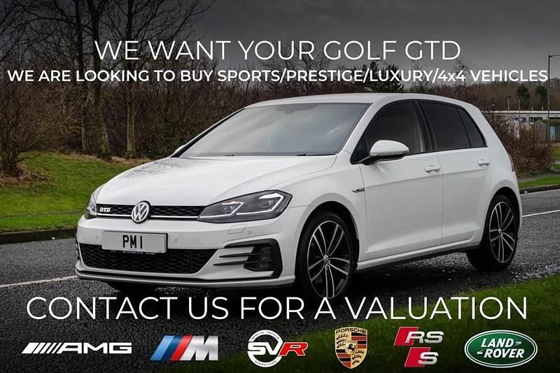 Black Used 2017 VW Golf VII GTD Hatchback | £12,990 (Fair price) - Image 1/1