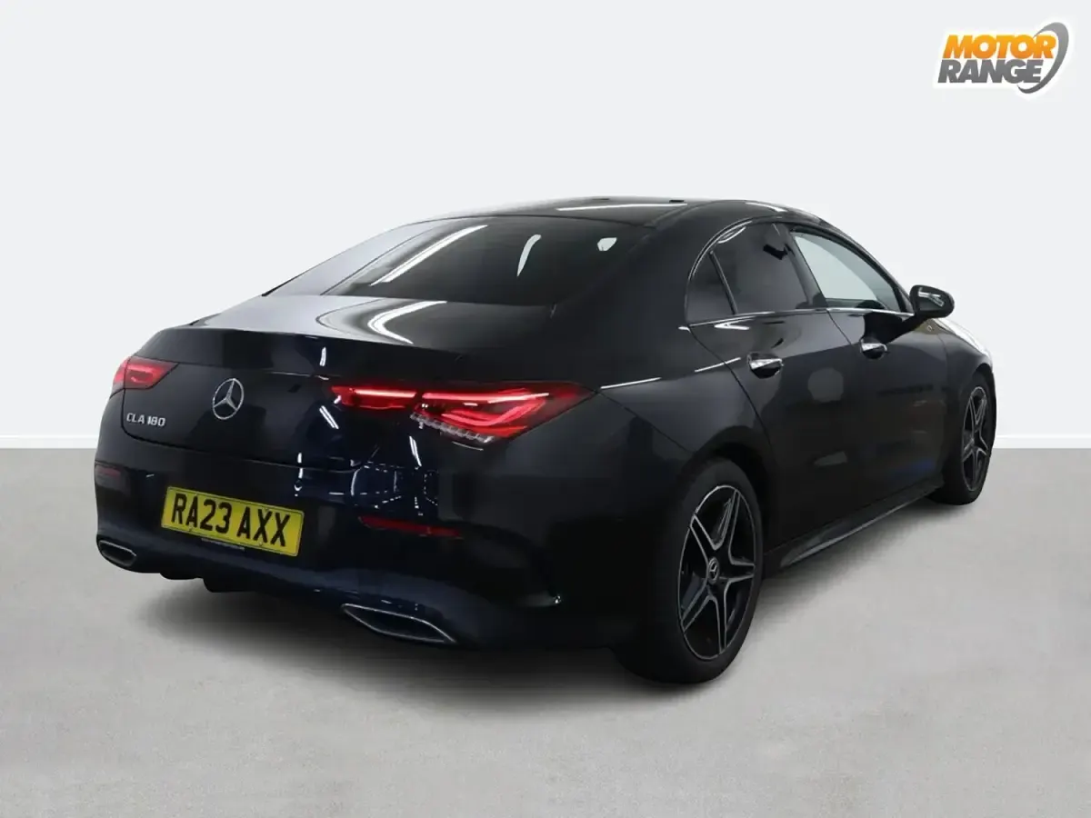 Used Mercedes CLA180 AMG Line Premium 2023 Black Coupe
