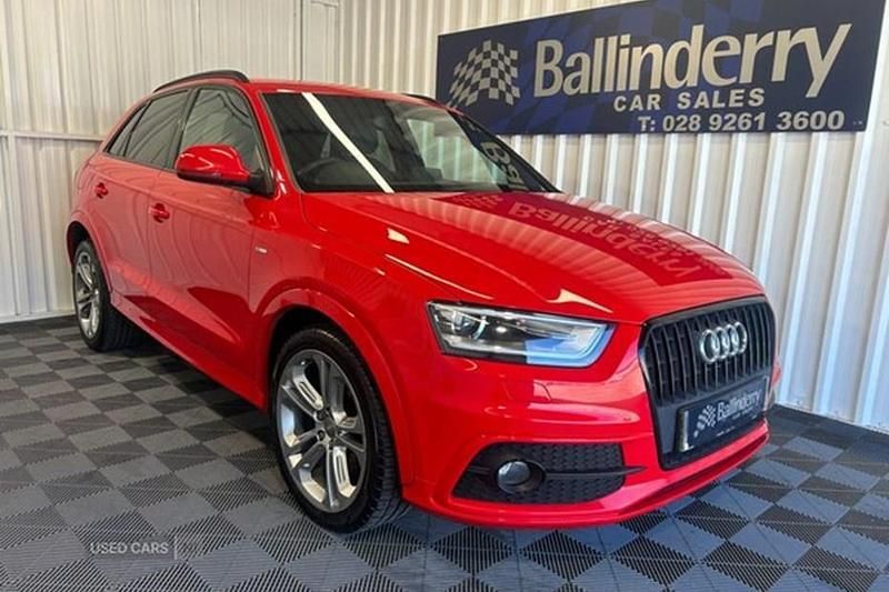 Red Used 2014 Audi Q3 S-Line SUV | £7,950 (Fair price) - Image 1/1