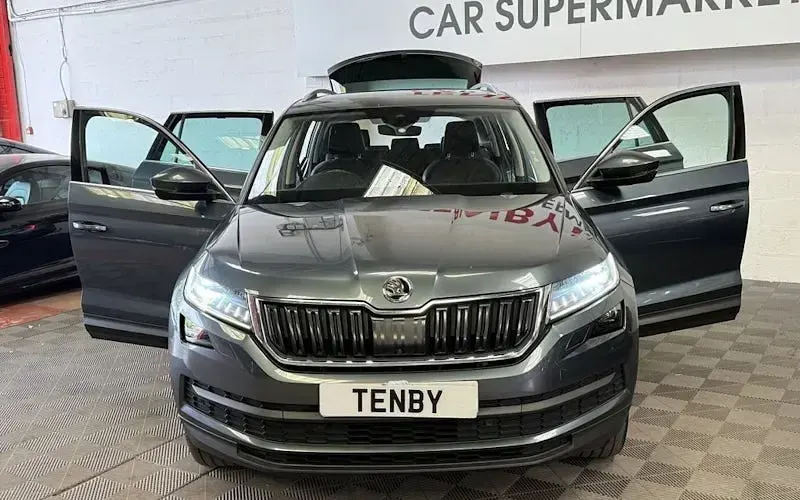 Used Skoda Kodiaq 150 HP (110 kW) 2017 Grey SUV