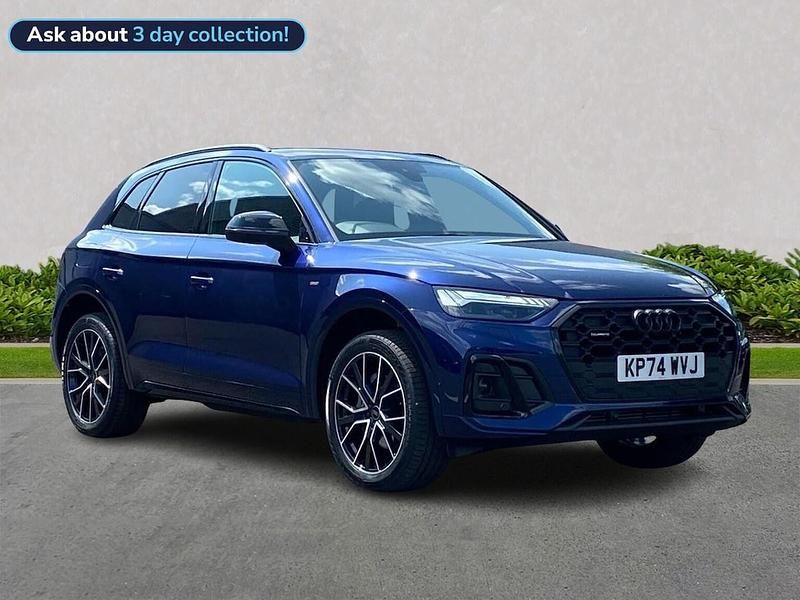Blue Used 2024 Audi Q5 Black Edition SUV | £41,110 (Fair price) - Image 1/4
