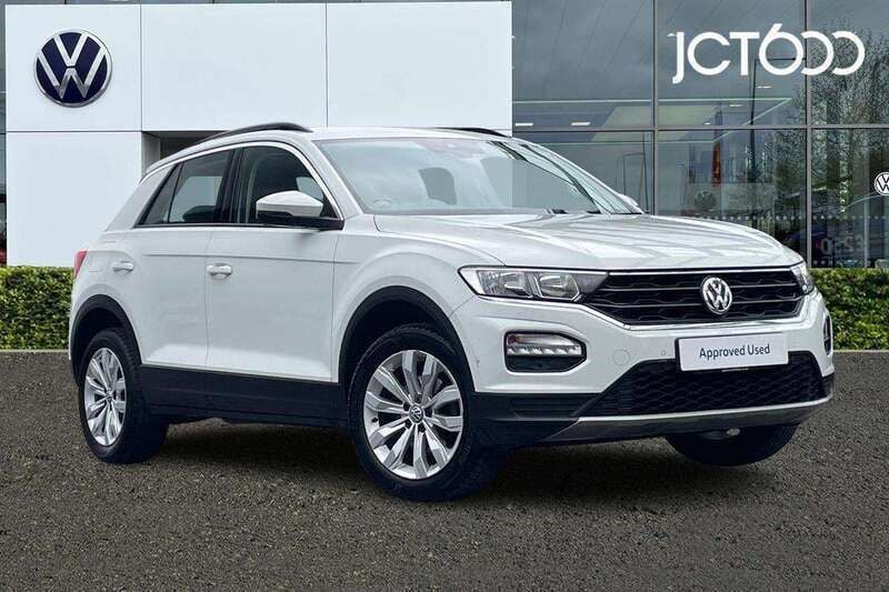 White Used 2020 VW T-Roc SE SUV | £14,250 (Good price) - Image 1/3