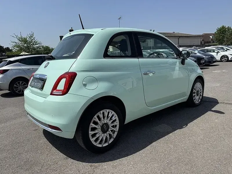 Used Fiat 500 Lounge 69 HP (50 kW) 2016 Green Hatchback