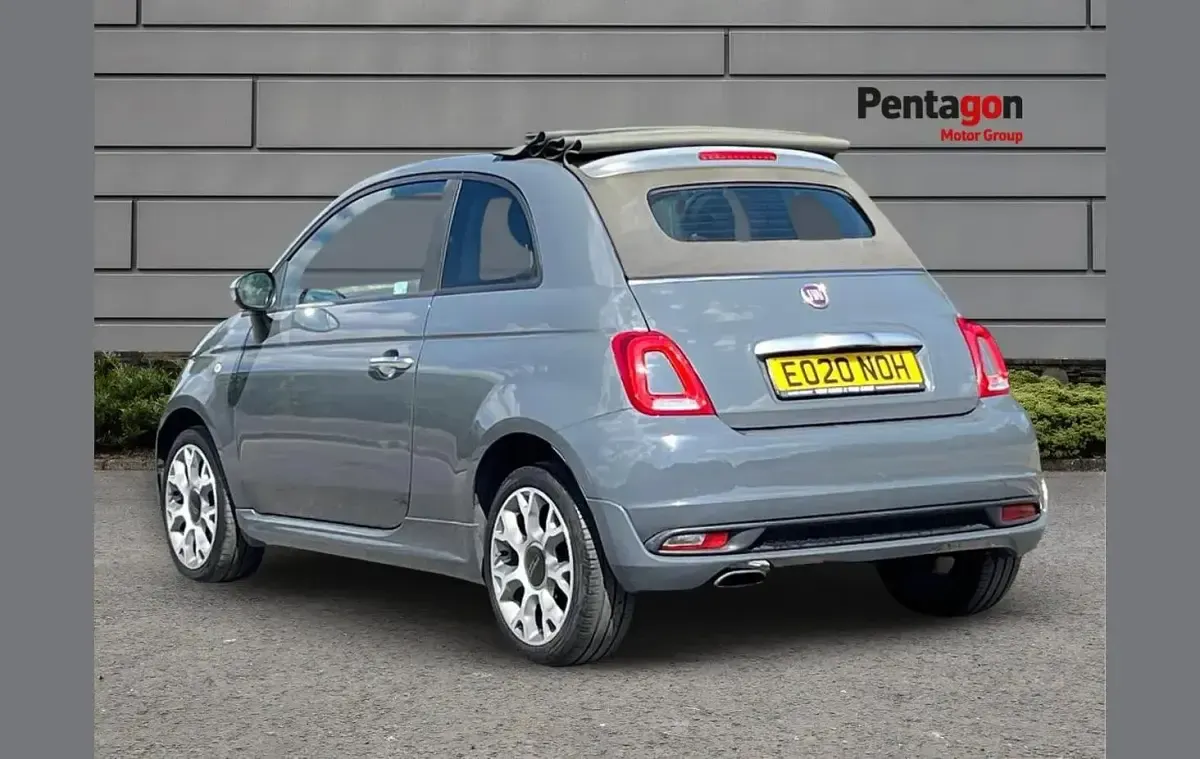 Used Fiat 500 Rock 84 HP (61 kW) 2020 Grey Cabriolet