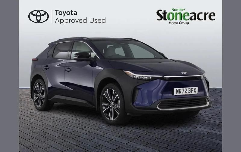 Used Toyota bZ4X Edition 161 kW (220 HP) 2022 Blue SUV