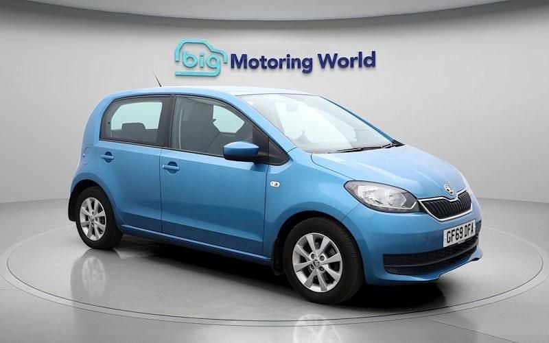 Used Skoda Citigo SE 60 HP (44 kW) 2019 Blue Hatchback