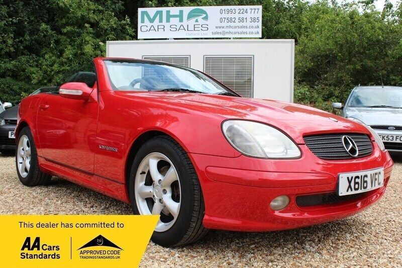Red Used 2000 Mercedes SLK200 Cabriolet | £3,295 (A bit pricey) - Image 1/4