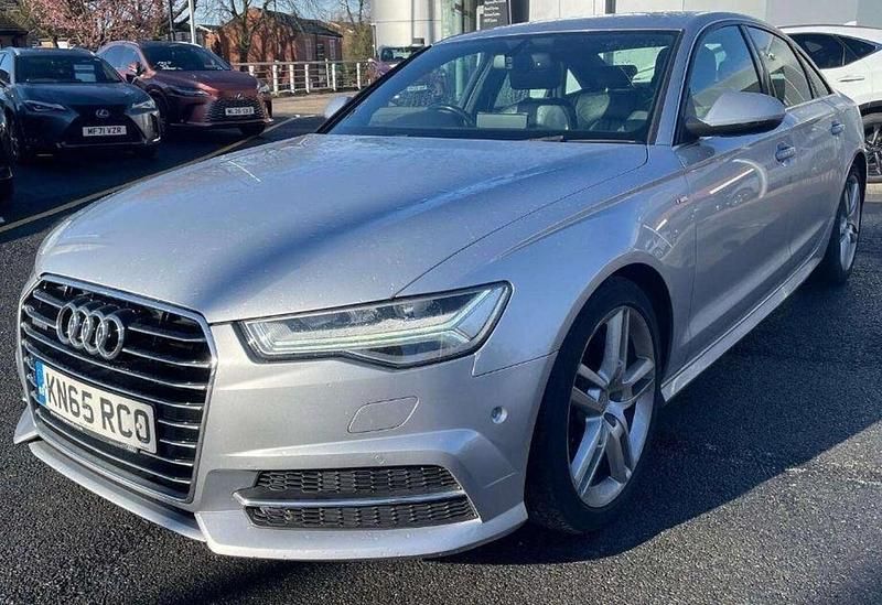 Used Audi A6 S-Line 2015 Silver Sedan