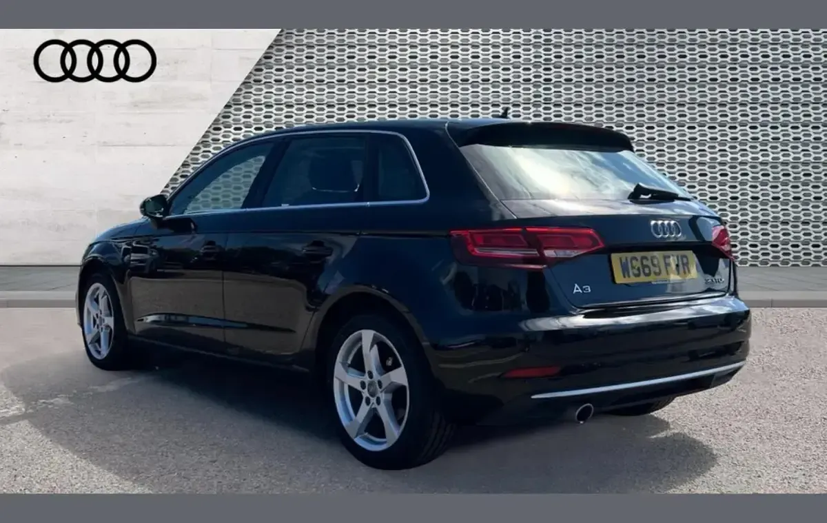 Used Audi A3 Sport 113 HP (83 kW) 2019 Black Sedan