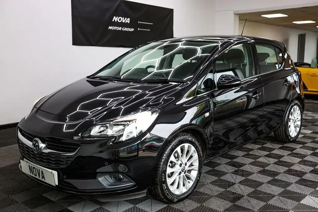 Used Vauxhall Corsa 90 HP (66 kW) 2019 Black Hatchback