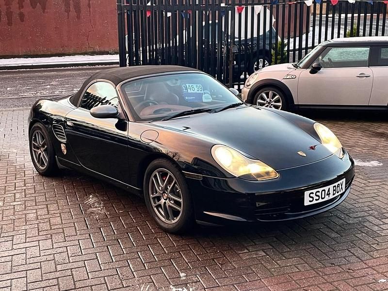 Used Porsche Boxster 228 HP (167 kW) 2004 Black Cabriolet