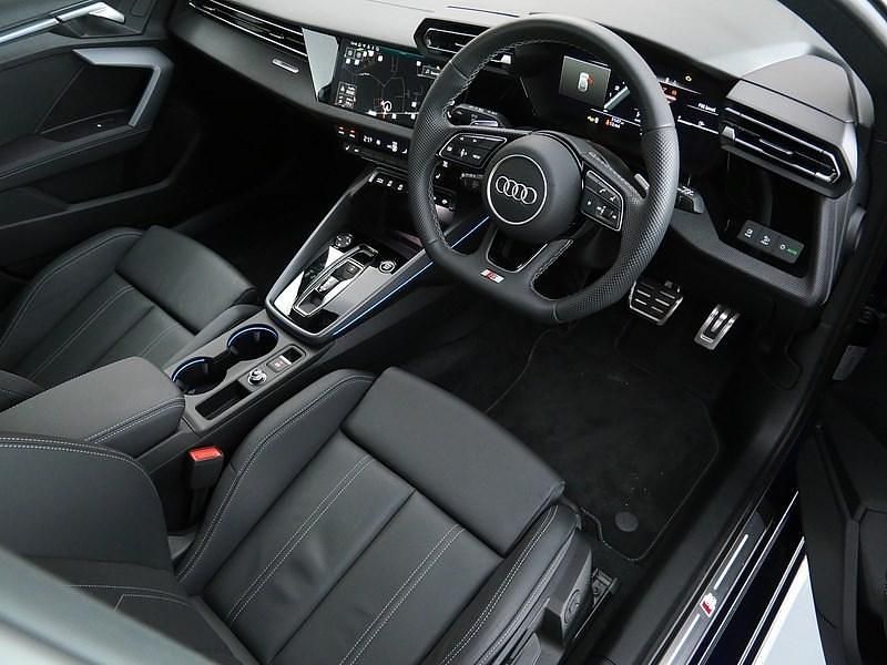 Used Audi A3 Black Edition 2024 Blue Hatchback