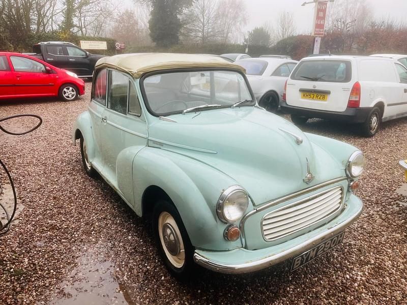 Used Morris Minor 1970 Blue Cabriolet