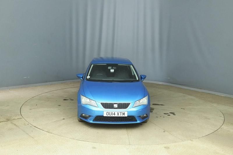Used Seat Leon SE 150 HP (110 kW) 2014 Blue Hatchback