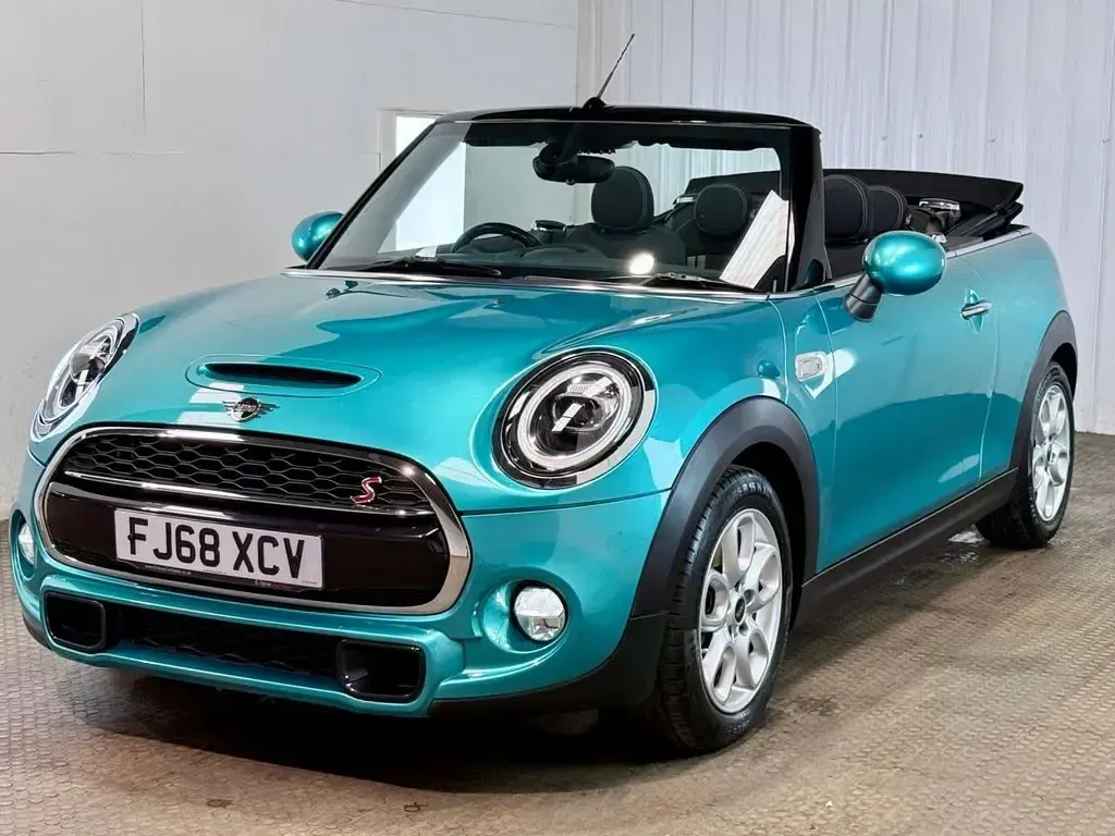 Used Mini Cooper S Cabriolet Classic 192 HP (141 kW) 2018 Blue Cabriolet
