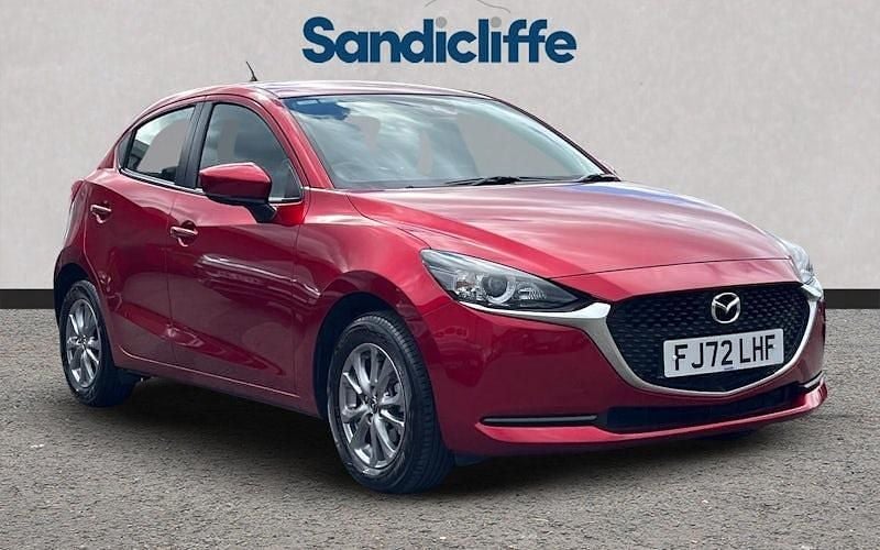 Red Used 2022 Mazda 2 Hatchback | £14,317 (Fair price) - Image 1/4