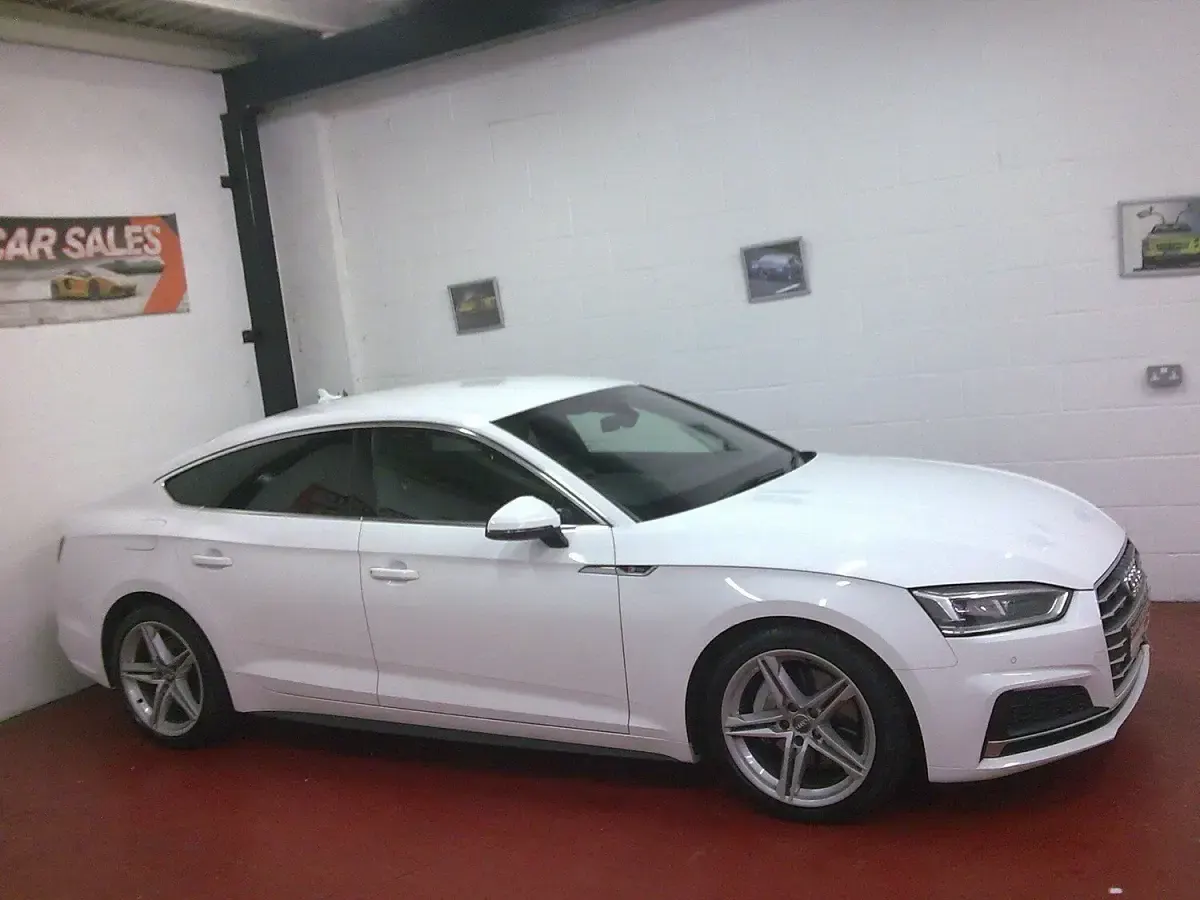 Used Audi A5 S-Line 2017 White Coupe