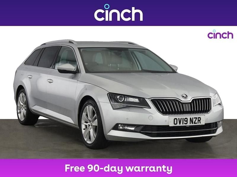 Silver Used 2019 Skoda Superb SE L Executive Estate | £14,289 (Fair price) - Image 1/3