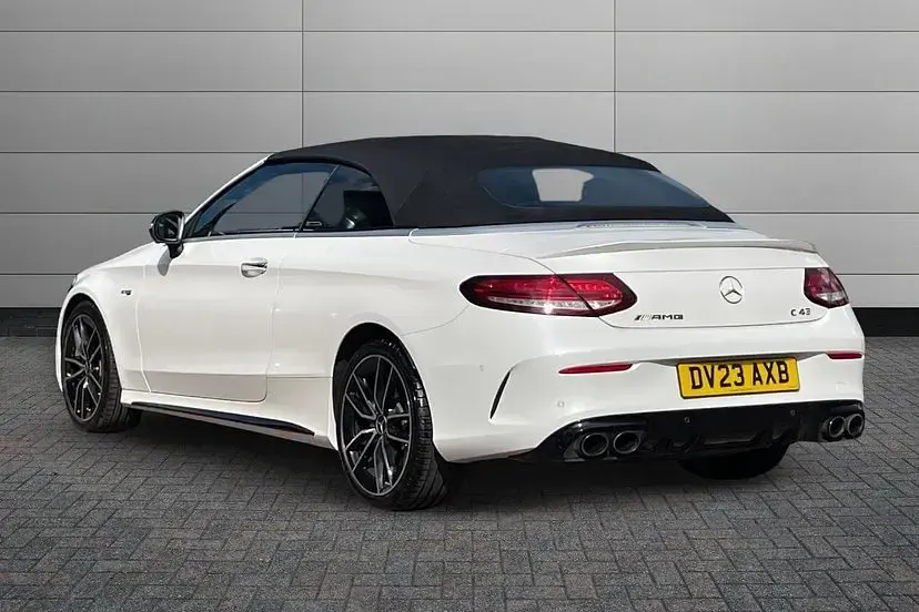 Used Mercedes C43 AMG Premium Plus 385 HP (283 kW) 2023 White Cabriolet